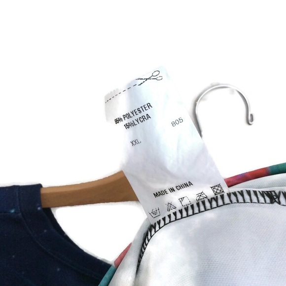 Ugly Xmas Sweater Epic Dinosaur Print XXL - Picture 5 of 5